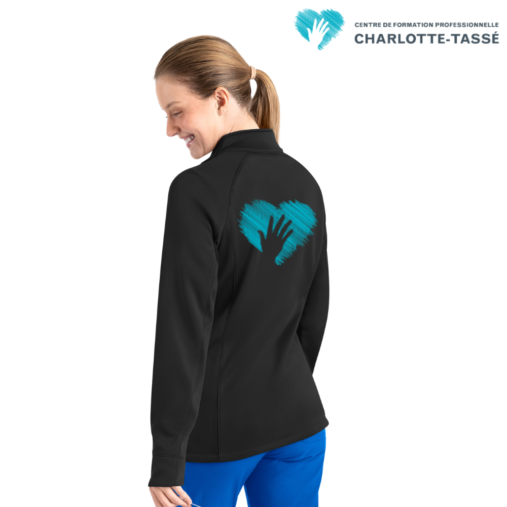 Veste, femme - NOIR - CHARLOTTE TASSÉ