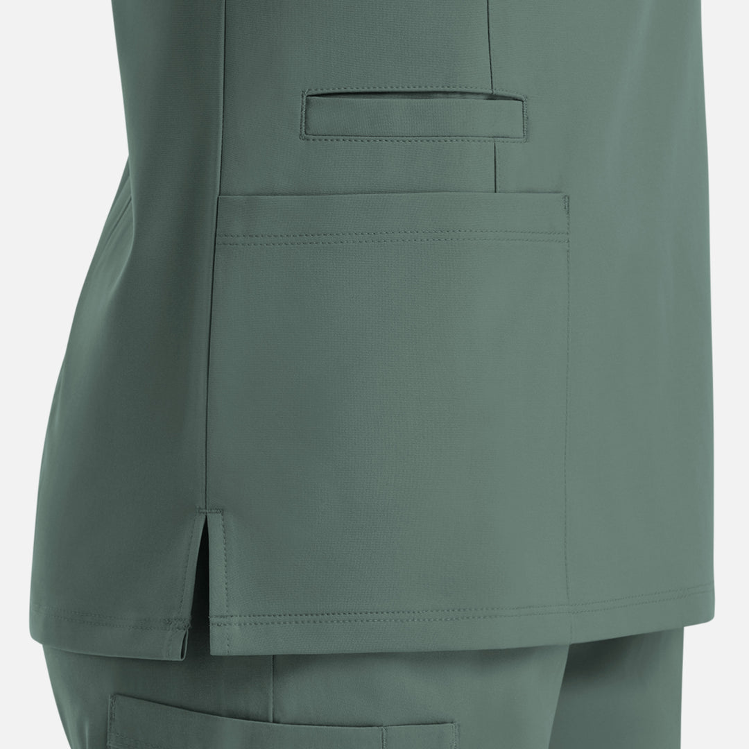 Haut avec poches en bas, femme - MOMENTUM - 5001