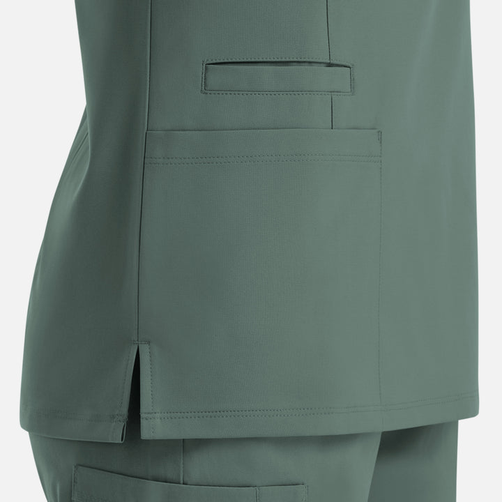 Haut avec poches en bas, femme - MOMENTUM - 5001