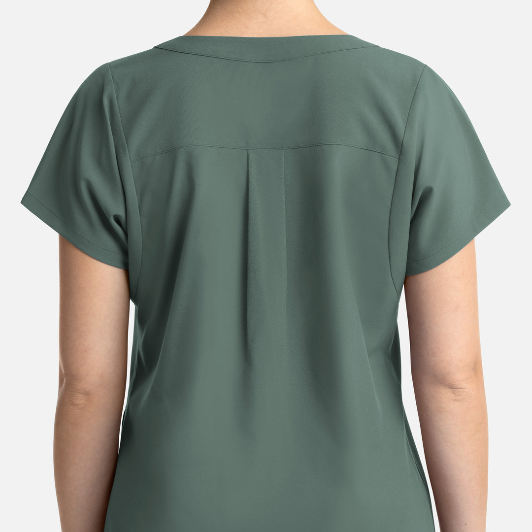 Haut avec col mandarin, femme - MOMENTUM - 5003