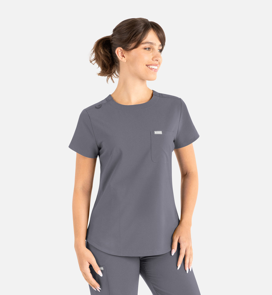 Haut à col rond, femme - MOMENTUM - 5005