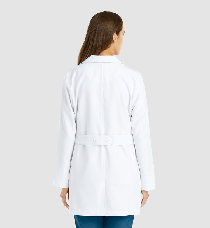 Sarrau cintré mi-long à boutons, femme - MOMENTUM - 5072
