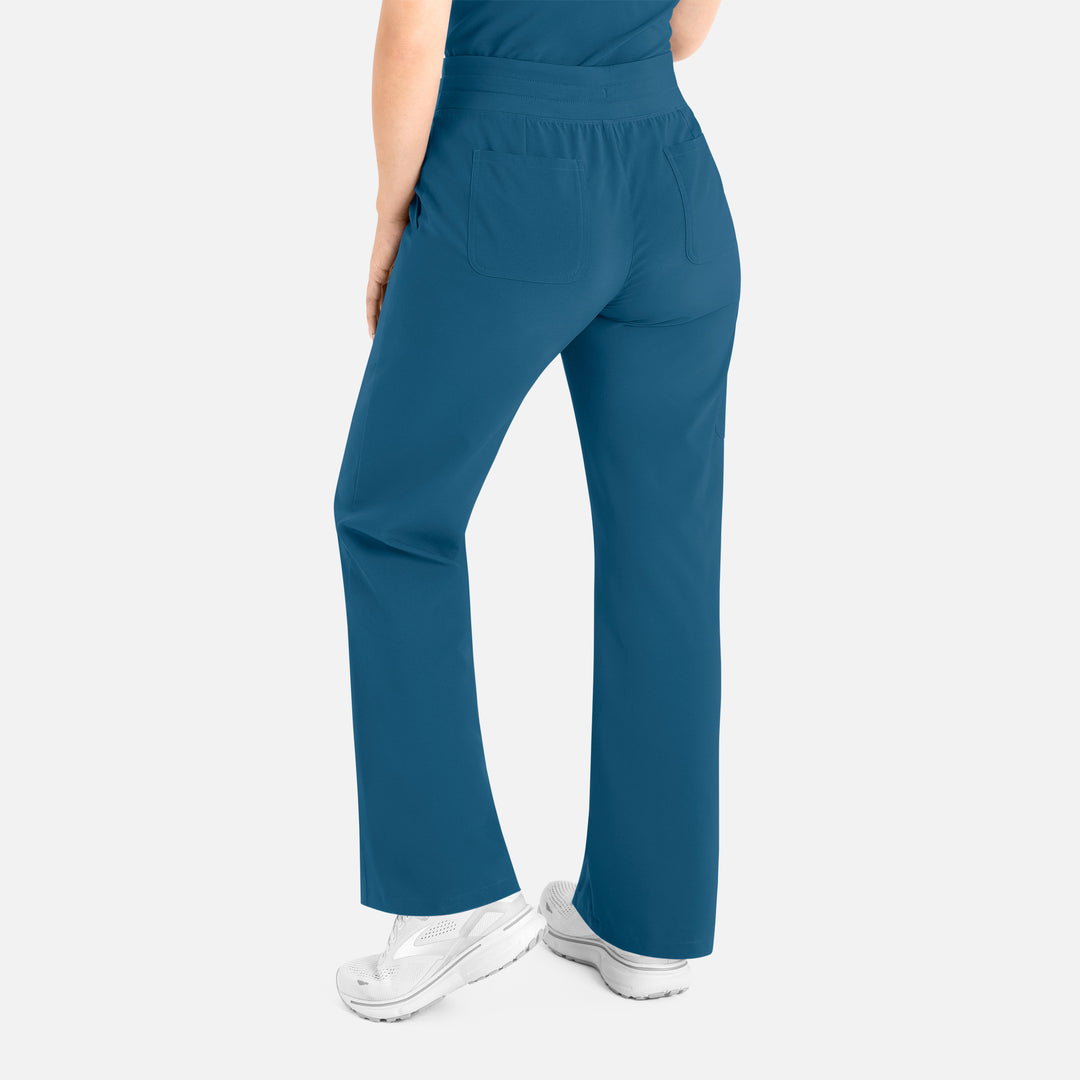 Pantalon droit jambe large, femme - MOMENTUM - 5094