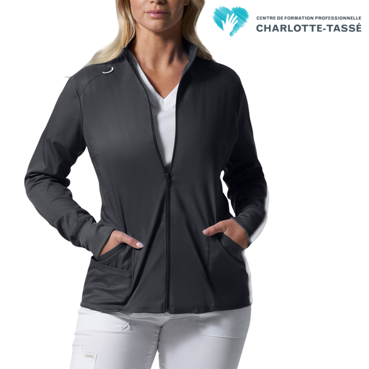 Veste, femme - GRIS - CHARLOTTE TASSÉ