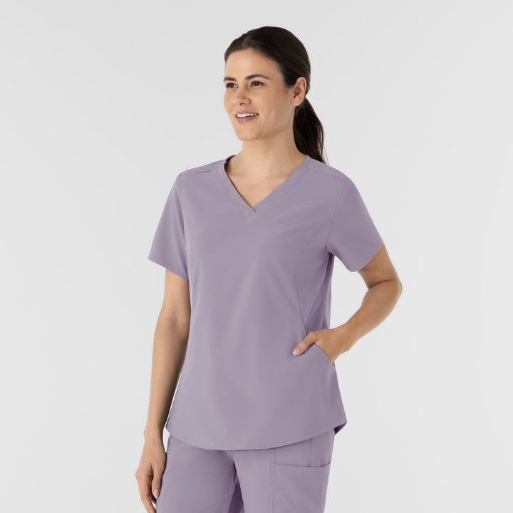 Haut avec poches latérales en bas, femme - RENEW - 6254