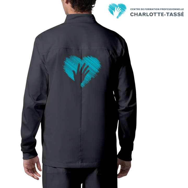 Veste, homme - GRIS - CHARLOTTE TASSÉ