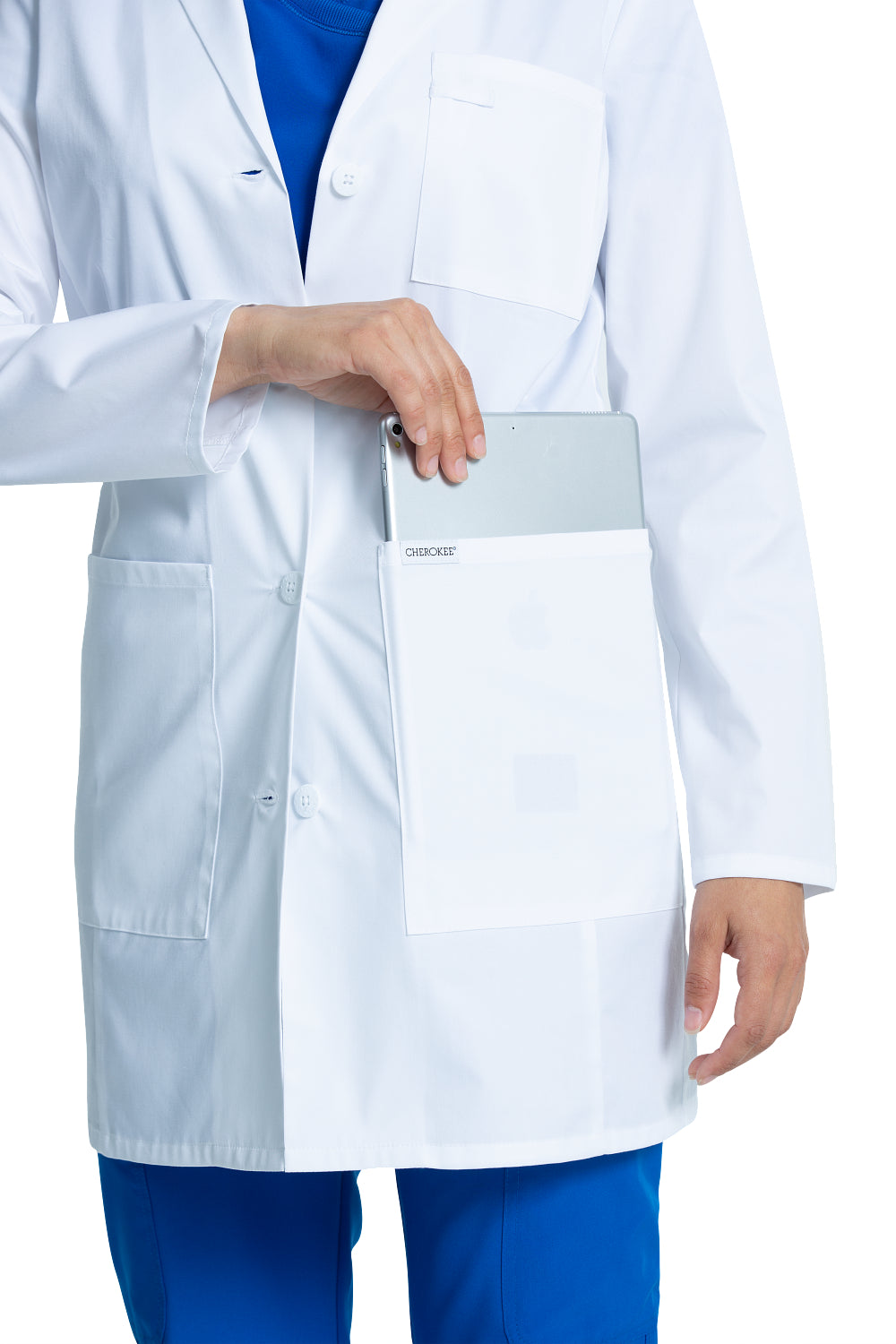 Sarrau long avec poches pour tablette, femme - CHEROKEE (PROJECT LAB) - 452