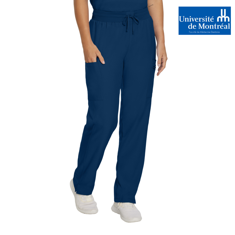 Pantalon droit, femme *COURT/PETITE* - Université de Montréal (Médecine Dentaire)