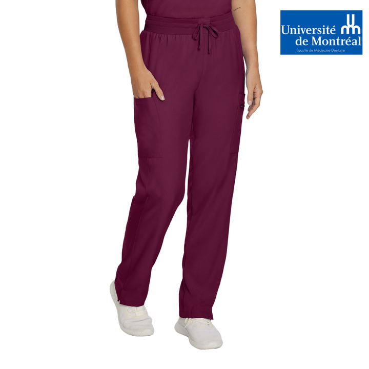 Pantalon droit, femme *COURT/PETITE* - Université de Montréal (Médecine Dentaire)
