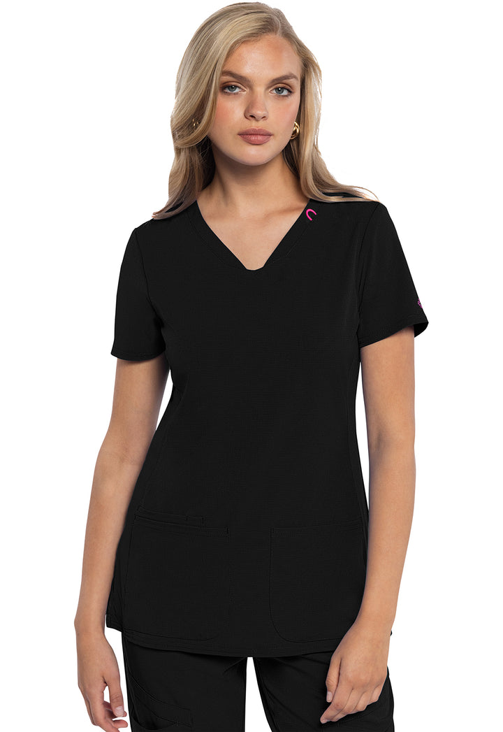 Haut avec poches en bas, femme - MEDCOUTURE - 702