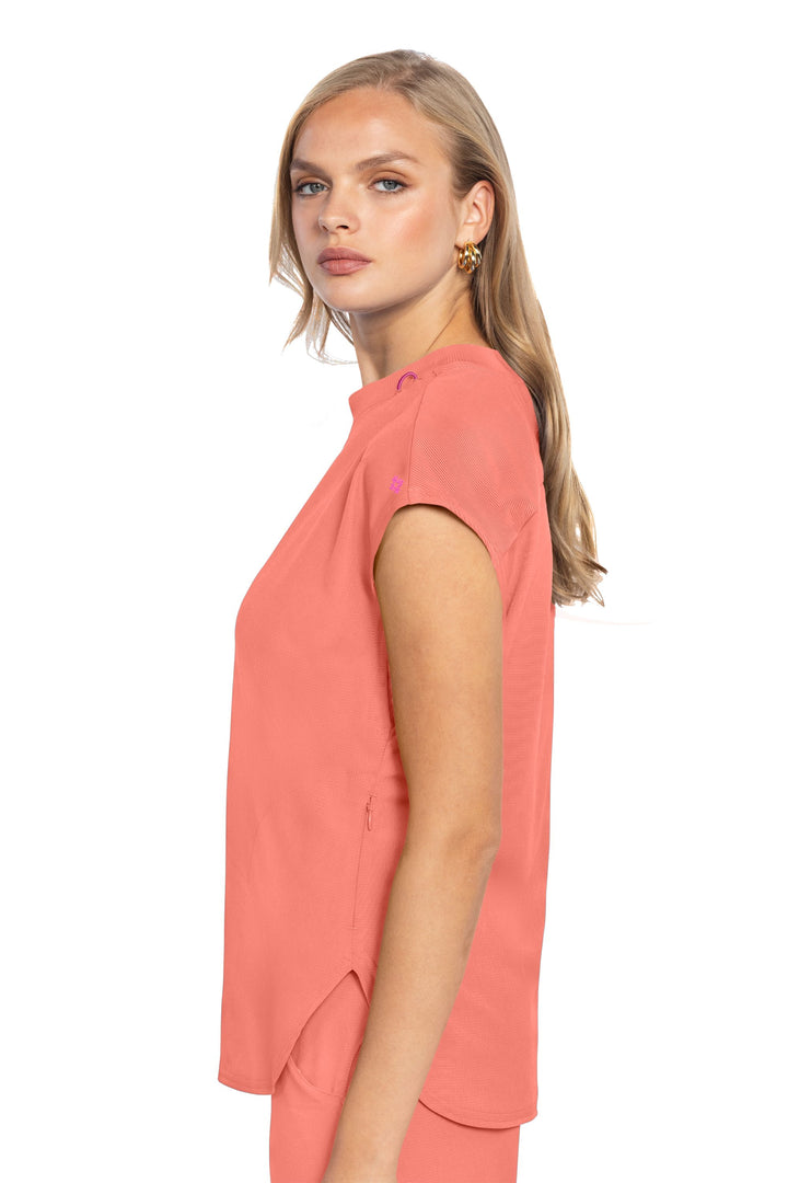 Haut à col rond, femme - MEDCOUTURE - 703