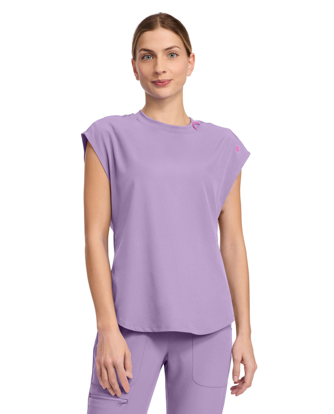 Haut à col rond, femme - MEDCOUTURE - 703