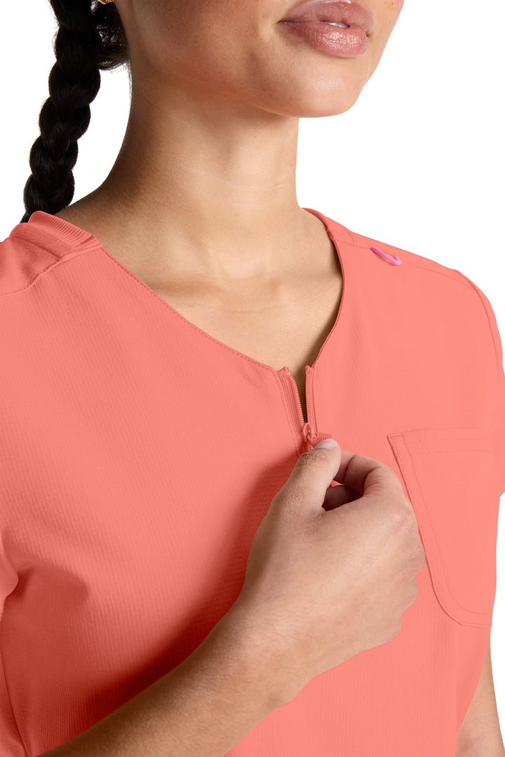 Haut à fermeture éclair, femme - MEDCOUTURE - 705