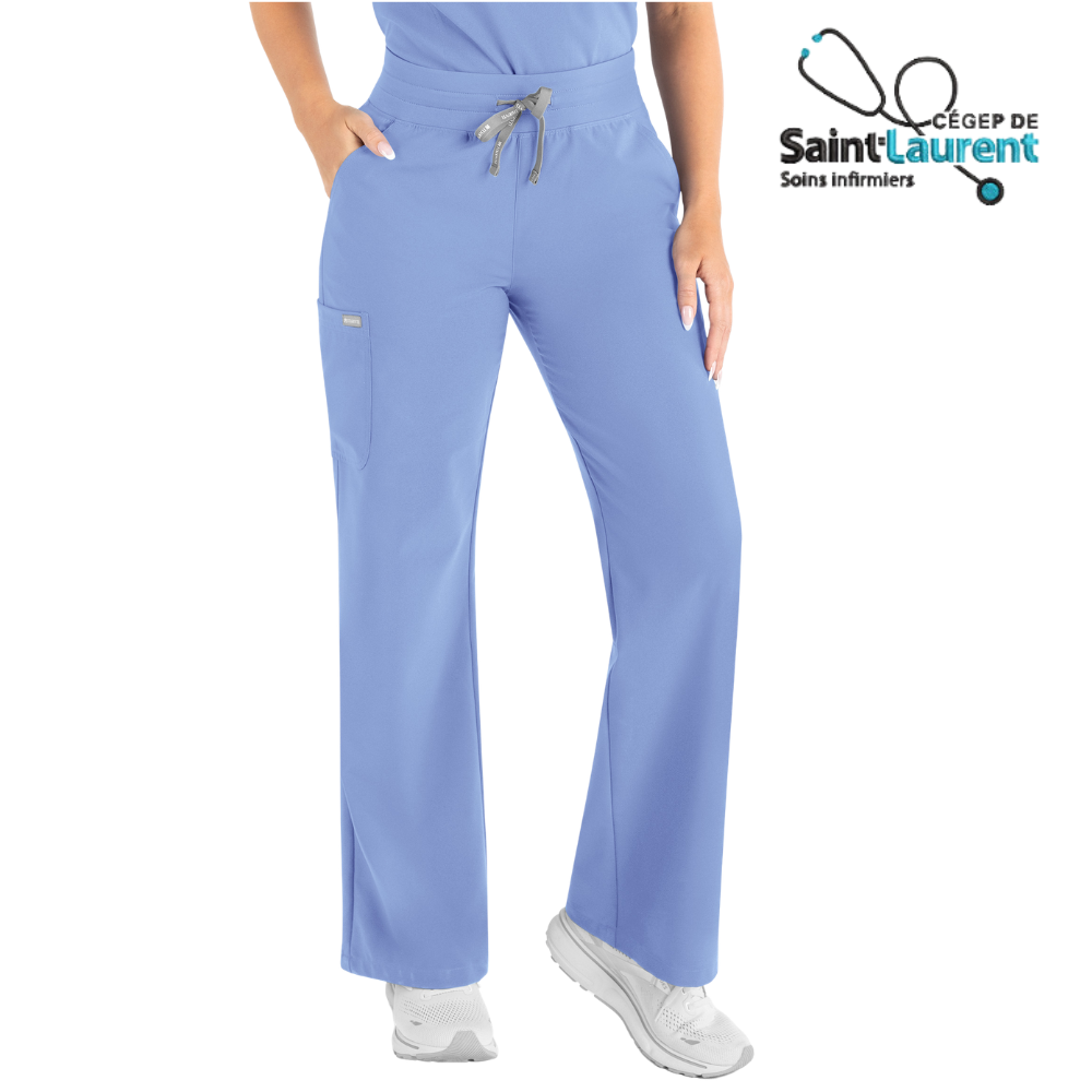 Pantalon droit jambe large, femme - MOMENTUM (CEGEP SAINT-LAURENT)