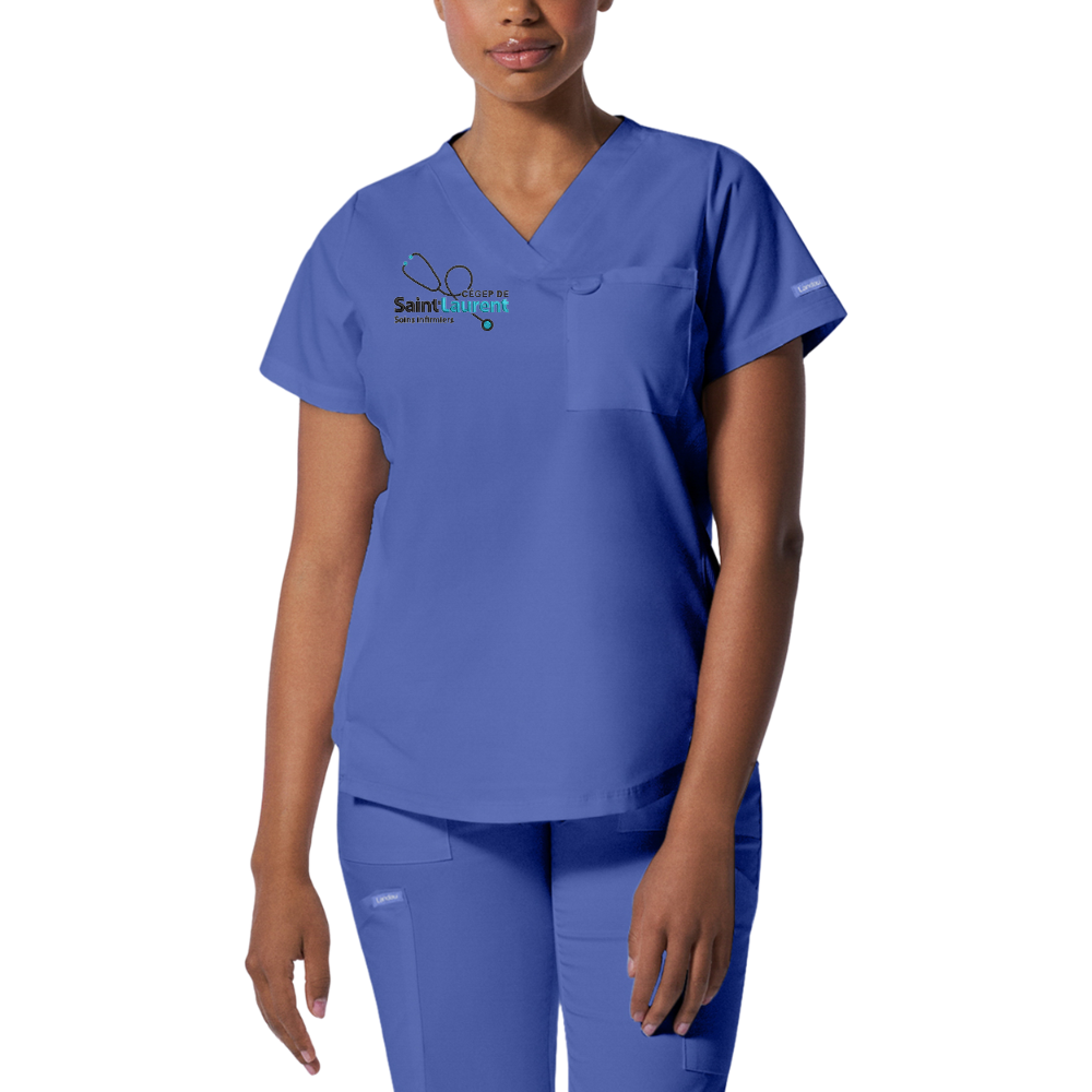 Haut avec poche à la poitrine, femme - PROFLEX (CEGEP DE SAINT-LAURENT)